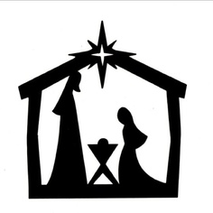 nativity silhouette svg #421, Download drawings