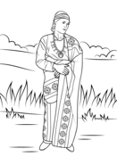 Navajo coloring #10, Download drawings
