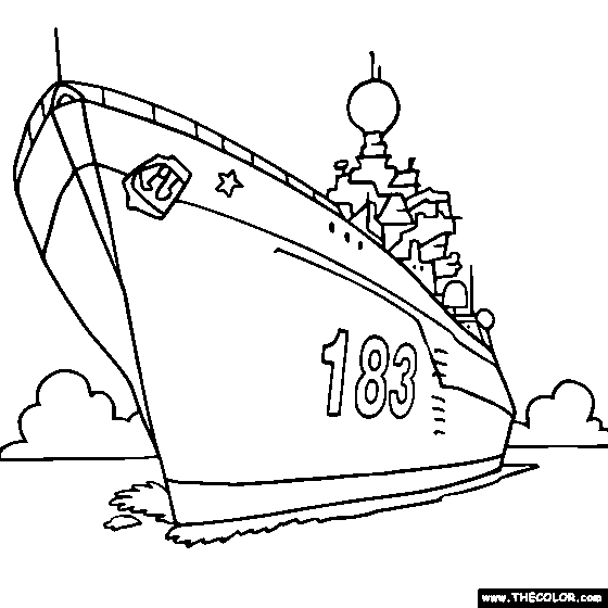 Naval coloring #12, Download drawings