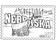 Nebraska coloring #10, Download drawings