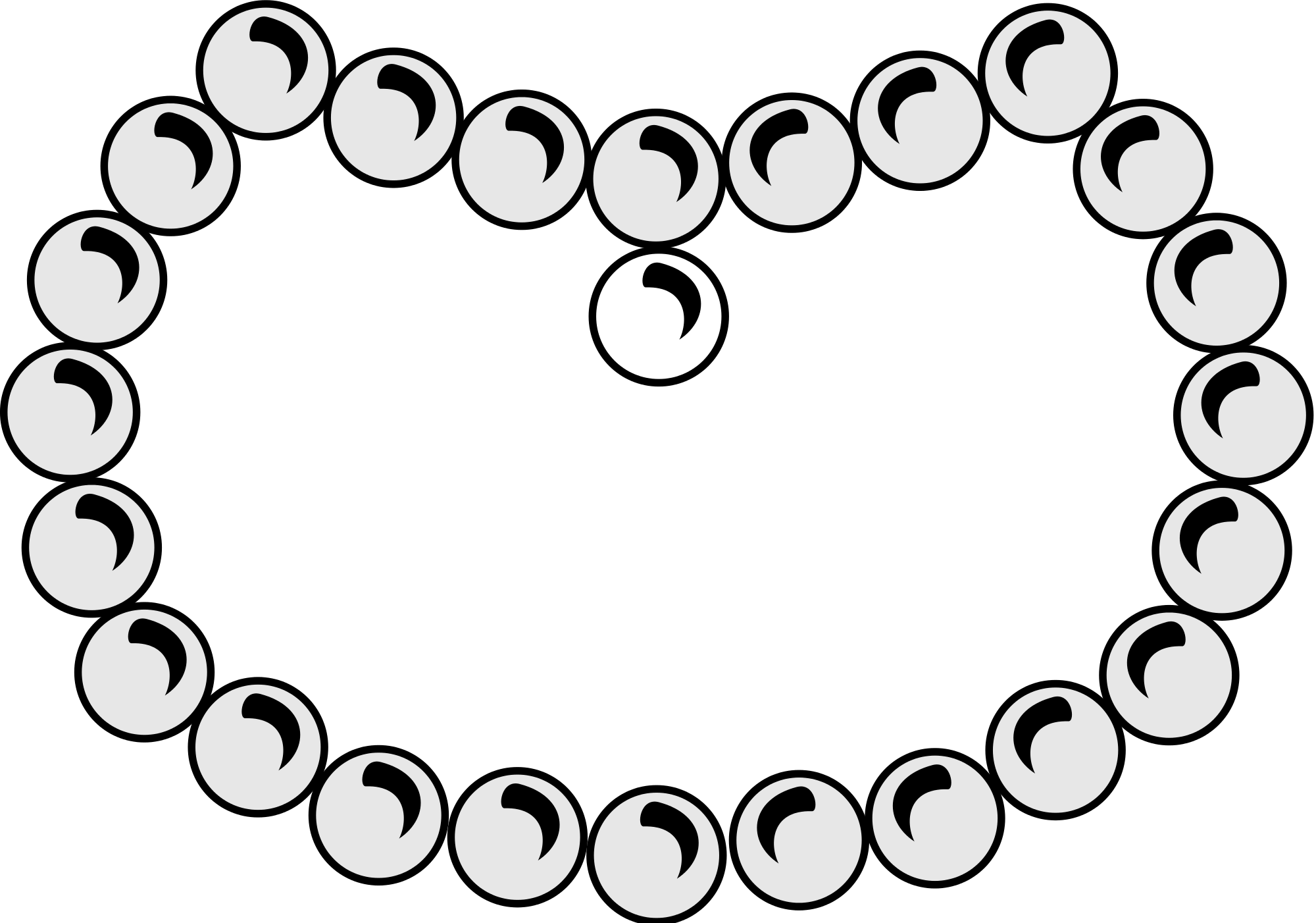 Necklace svg #11, Download drawings