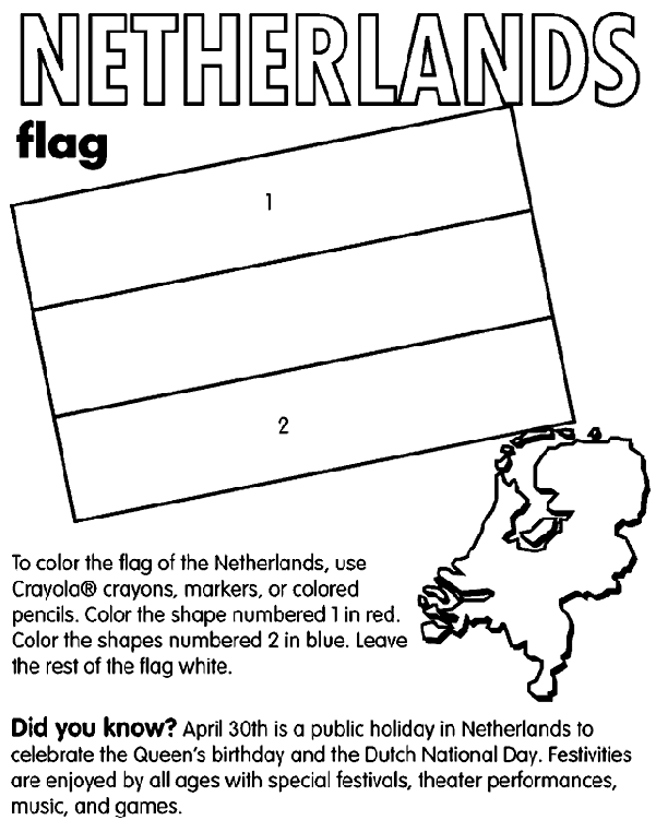 The Netherlands coloring #12, Download drawings