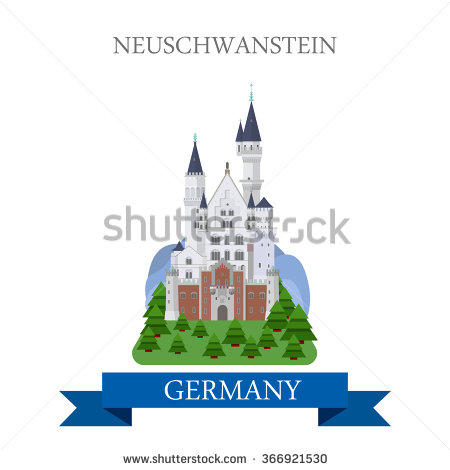 Neuschwanstein Castle clipart #6, Download drawings