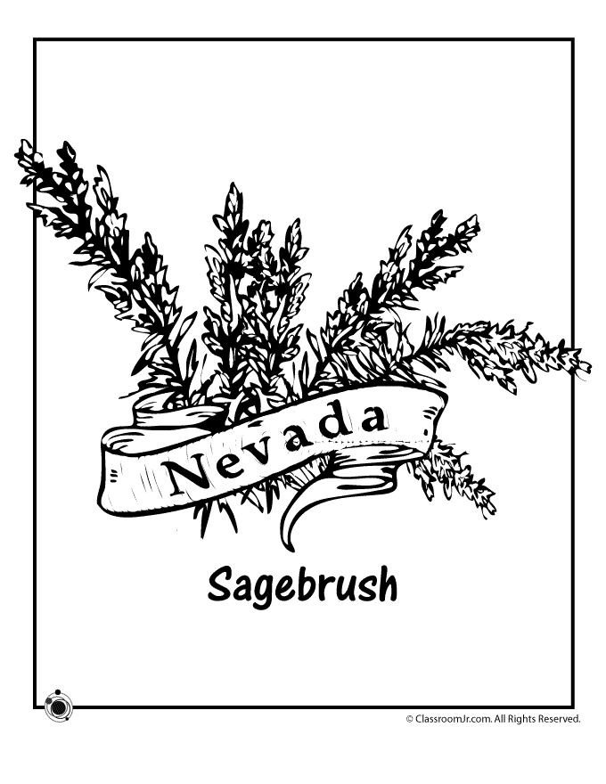 Nevada State Park coloring #13, Download drawings