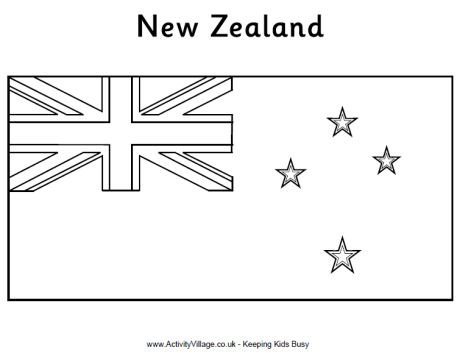 New Zealand coloring #9, Download drawings