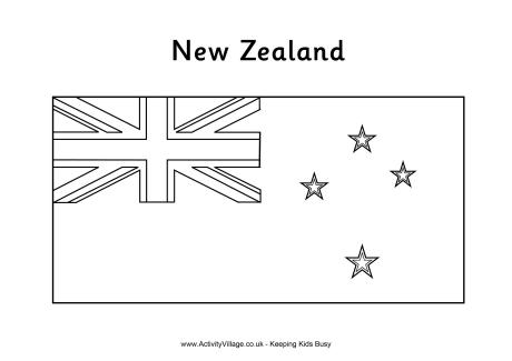 New Zealand coloring #4, Download drawings