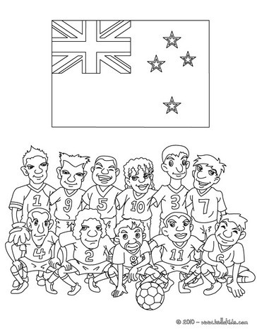 New Zealand coloring #12, Download drawings