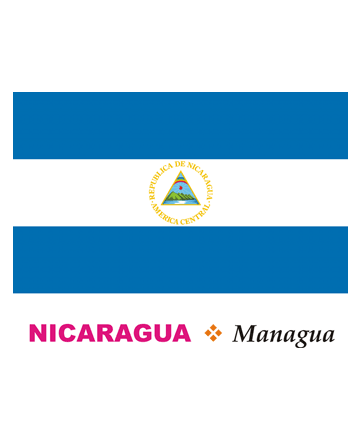 Nicaragua coloring #9, Download drawings