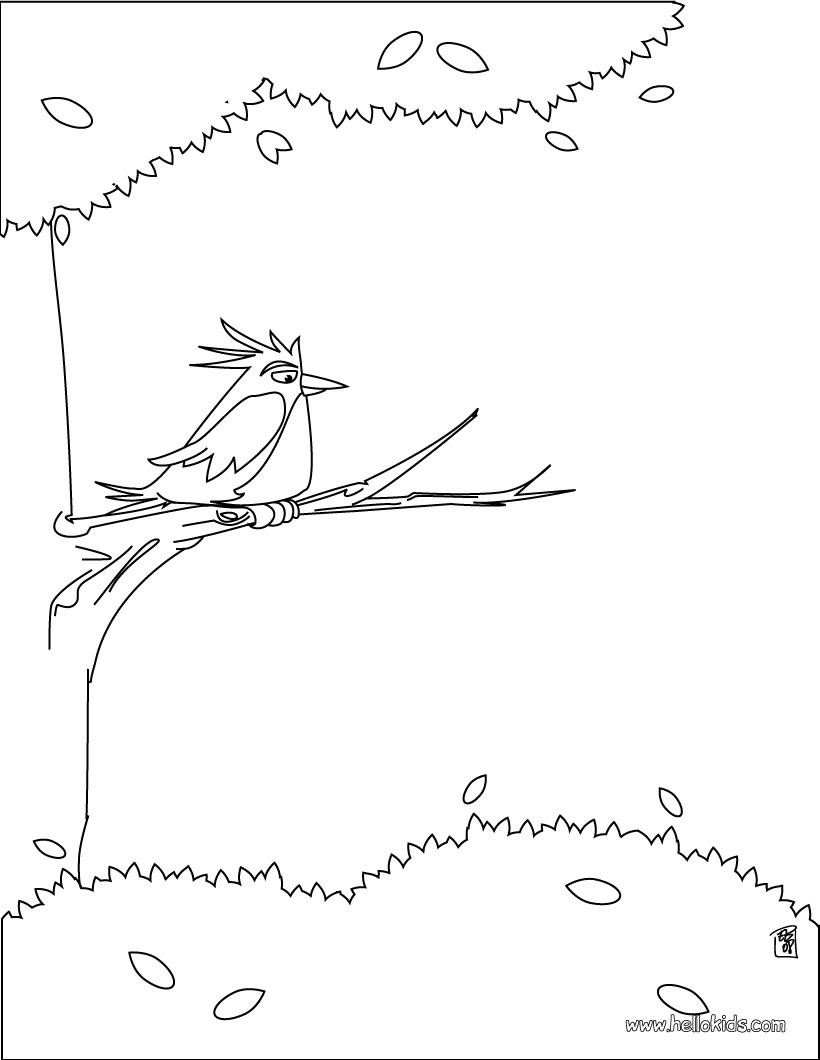 Nightingale coloring #3, Download drawings