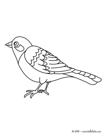 Nightingale coloring #15, Download drawings