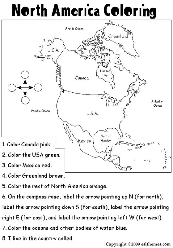North America coloring #6, Download drawings
