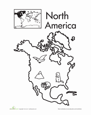 North America coloring #8, Download drawings