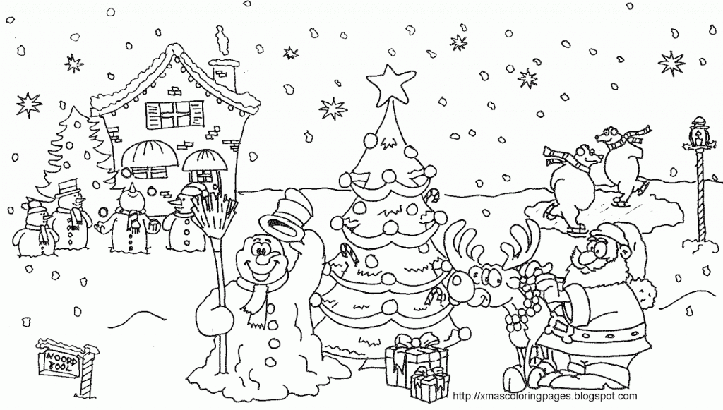 North Pole coloring #16, Download drawings