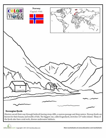 Norwegian coloring #17, Download drawings