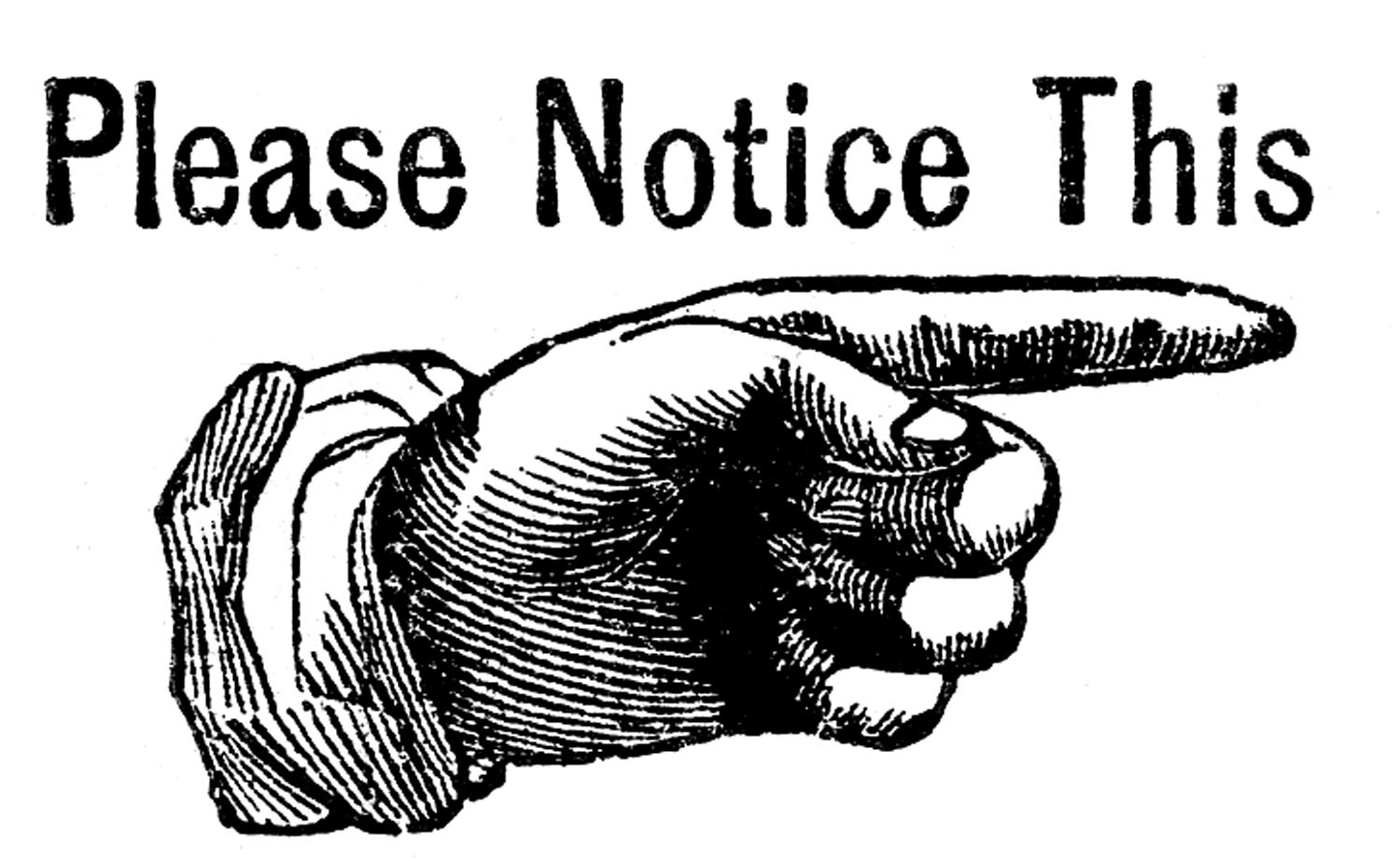 Notice clipart #6, Download drawings