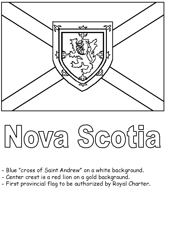 Nova Scotia coloring #18, Download drawings