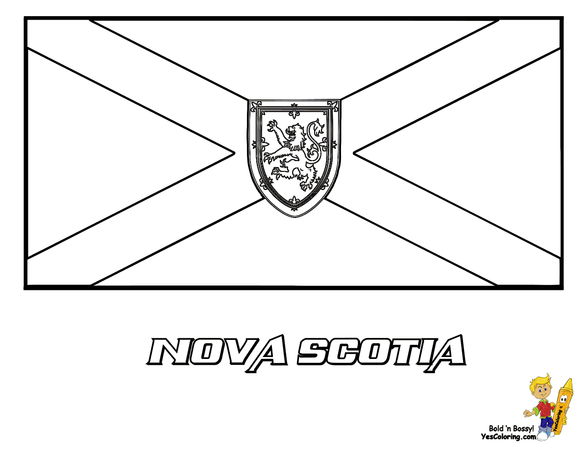 Nova Scotia coloring #13, Download drawings