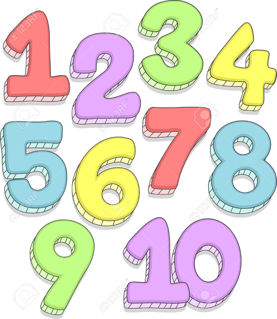 Number clipart #8, Download drawings