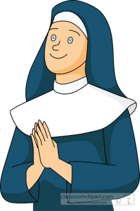 Nun clipart #2, Download drawings