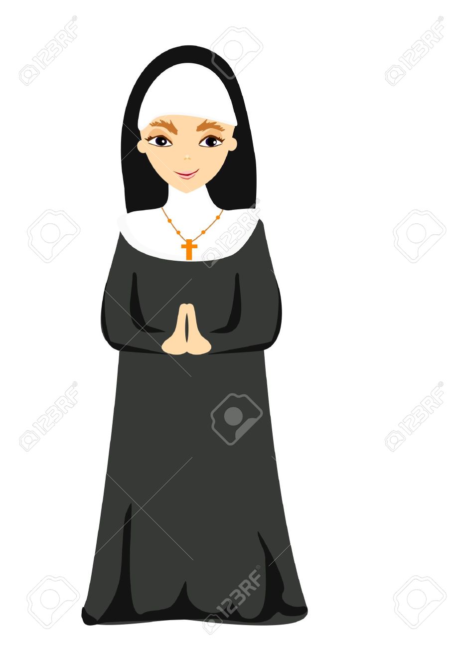 Nun clipart #11, Download drawings