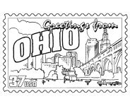 Ohio coloring #13, Download drawings