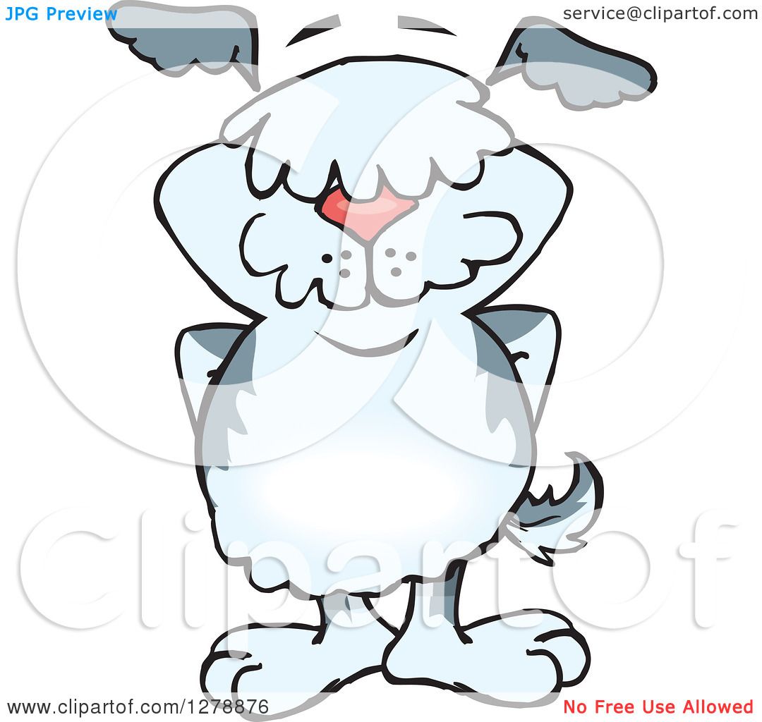 Old English Sheepdog clipart #2, Download drawings