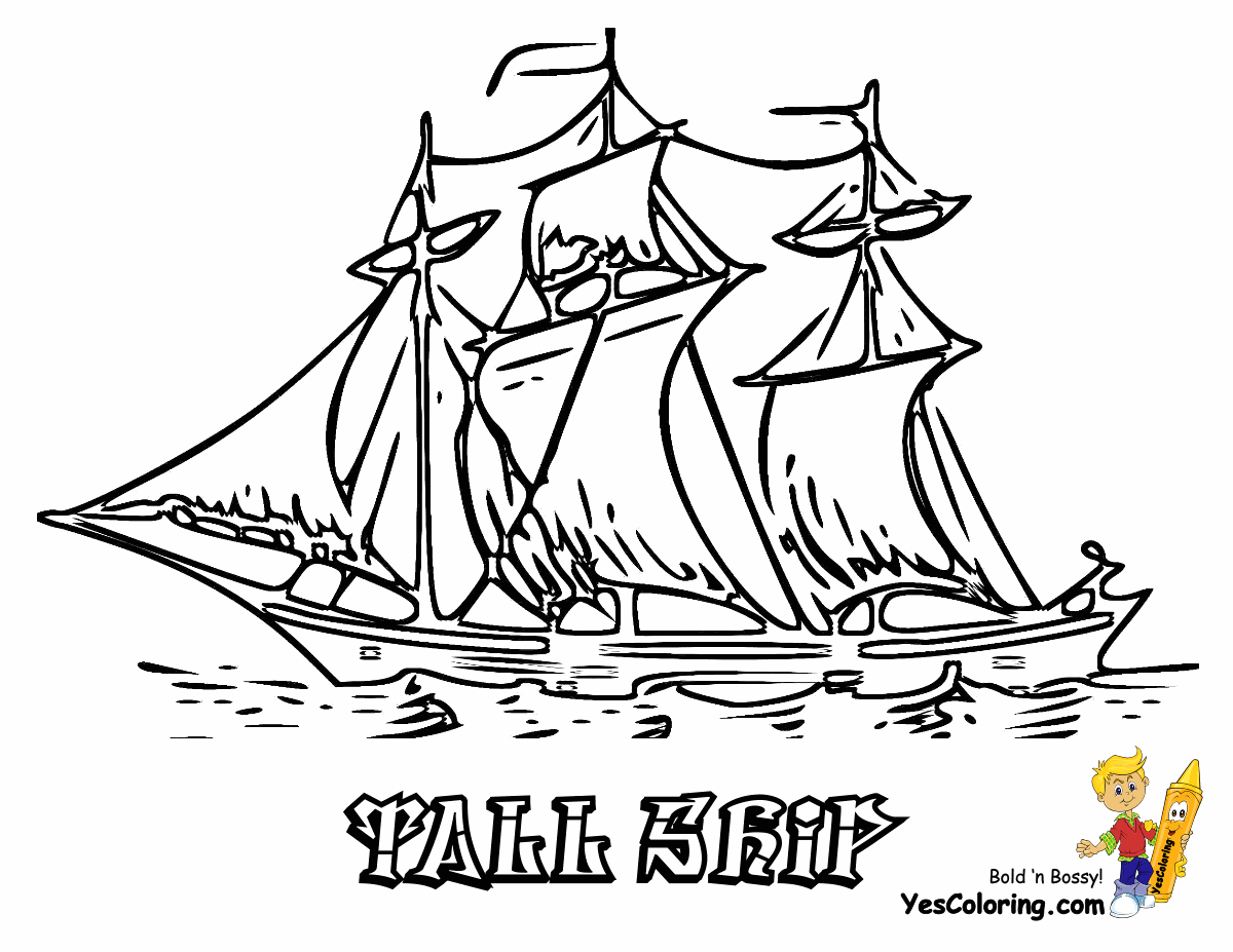 Old Sailing Ships coloring #8, Download drawings