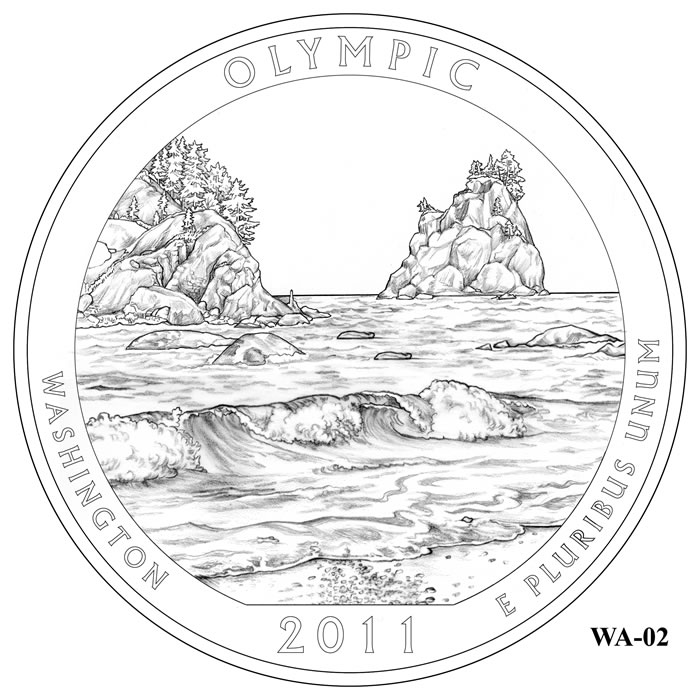 Olympic National Park coloring #14, Download drawings