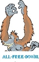 Orangutan svg #5, Download drawings