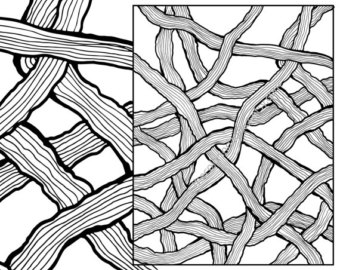 Organic Pattern coloring #3, Download drawings