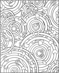 Organic Pattern coloring #18, Download drawings