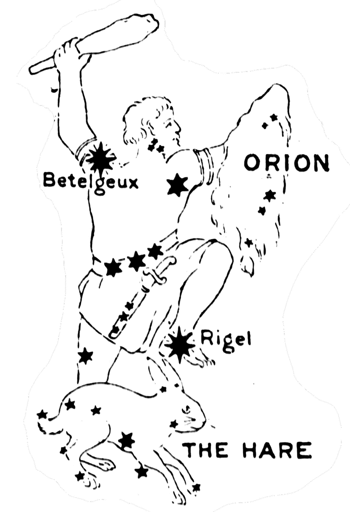 Orion Constellation coloring #13, Download drawings