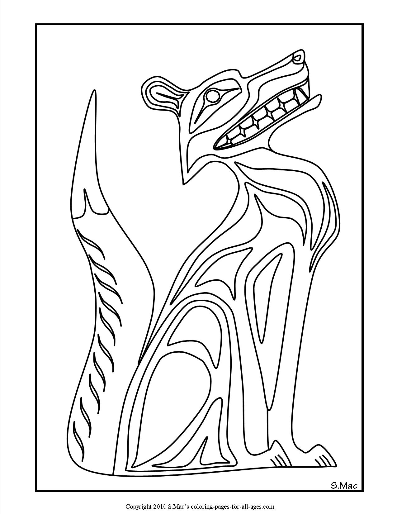 Pacific coloring #11, Download drawings