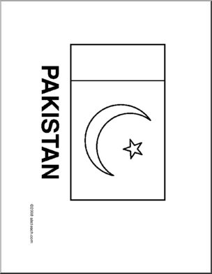 Pakistan coloring #5, Download drawings