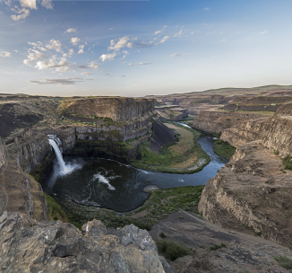 Palouse Falls State Park coloring #5, Download drawings