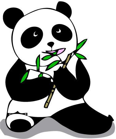 Panda clipart #1, Download drawings