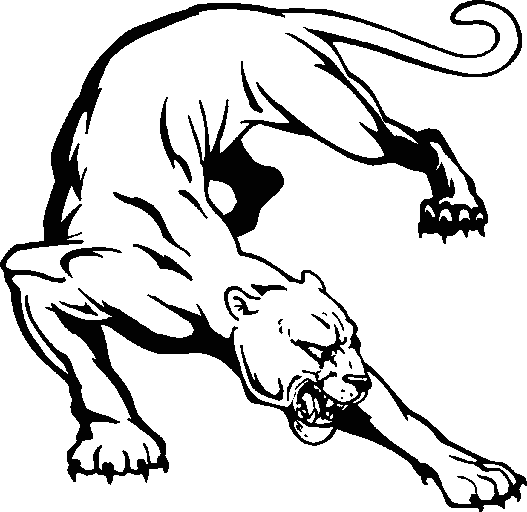 Panther clipart #4, Download drawings