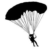 Parachute clipart #3, Download drawings