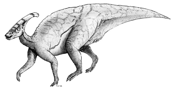 Parasaurolophus clipart #15, Download drawings