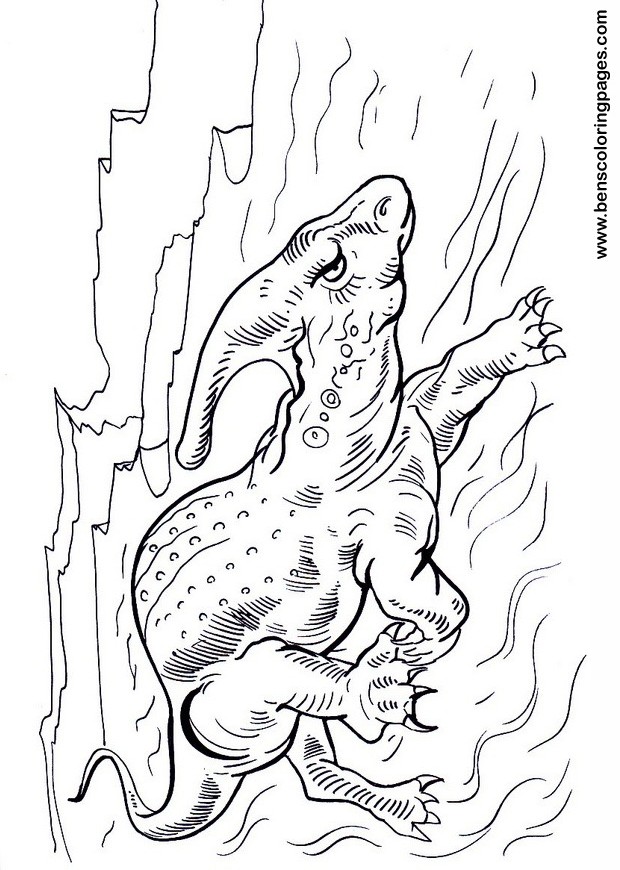Parasaurolophus coloring #5, Download drawings