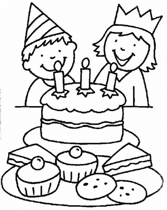 Party coloring #15, Download drawings