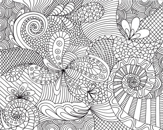 Pattern coloring #18, Download drawings