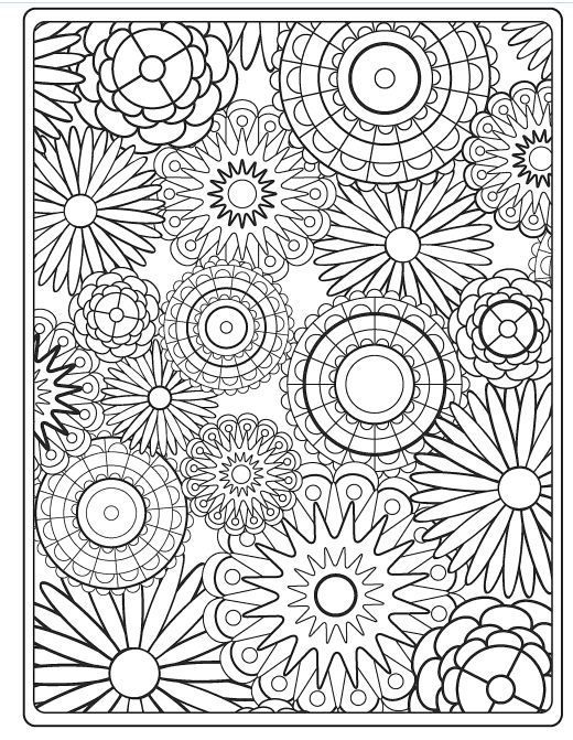 Pattern coloring #1, Download drawings