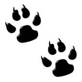 Paw Prints clipart #3, Download drawings