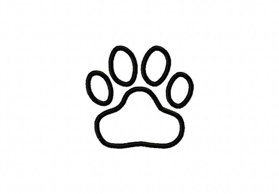 Paw Prints coloring #5, Download drawings