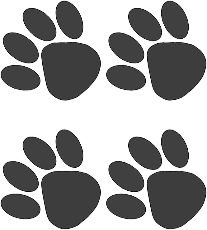 Paw Prints coloring #7, Download drawings