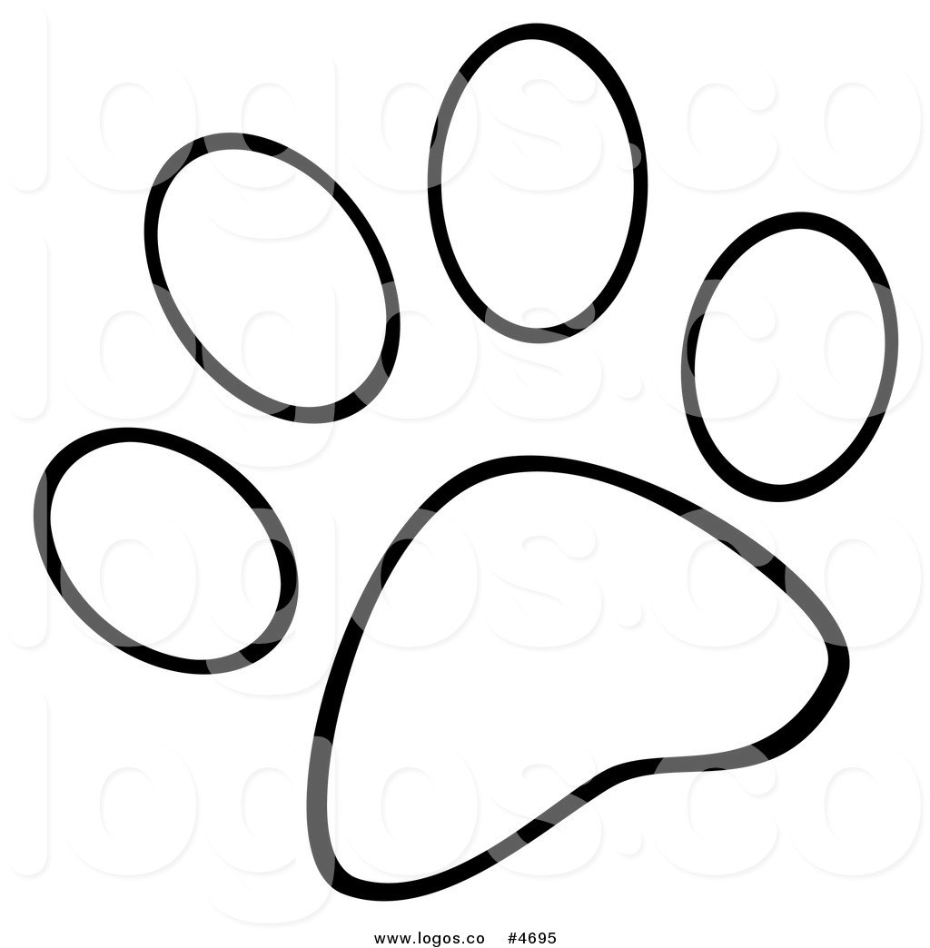 Paw Prints coloring #4, Download drawings