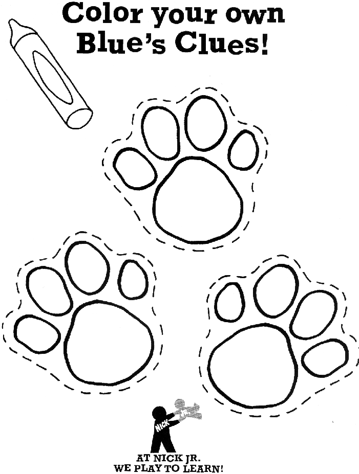 Paw Prints coloring #17, Download drawings