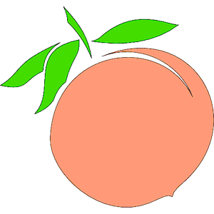 Peach clipart #12, Download drawings