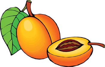 Peach clipart #18, Download drawings